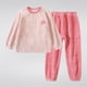 thumbnail image 1 of Cowsor 2 Piece Pajamas Set Kids Sleepwear Cartoon Printed Nightwear Cotton Long Sleeve Shirt Pants Loungewear, 1 of 7