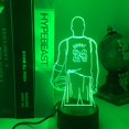 thumbnail image 1 of Luz nocturna LED 3D Kobe Bryant que cambia de color para niños, 1 of 3