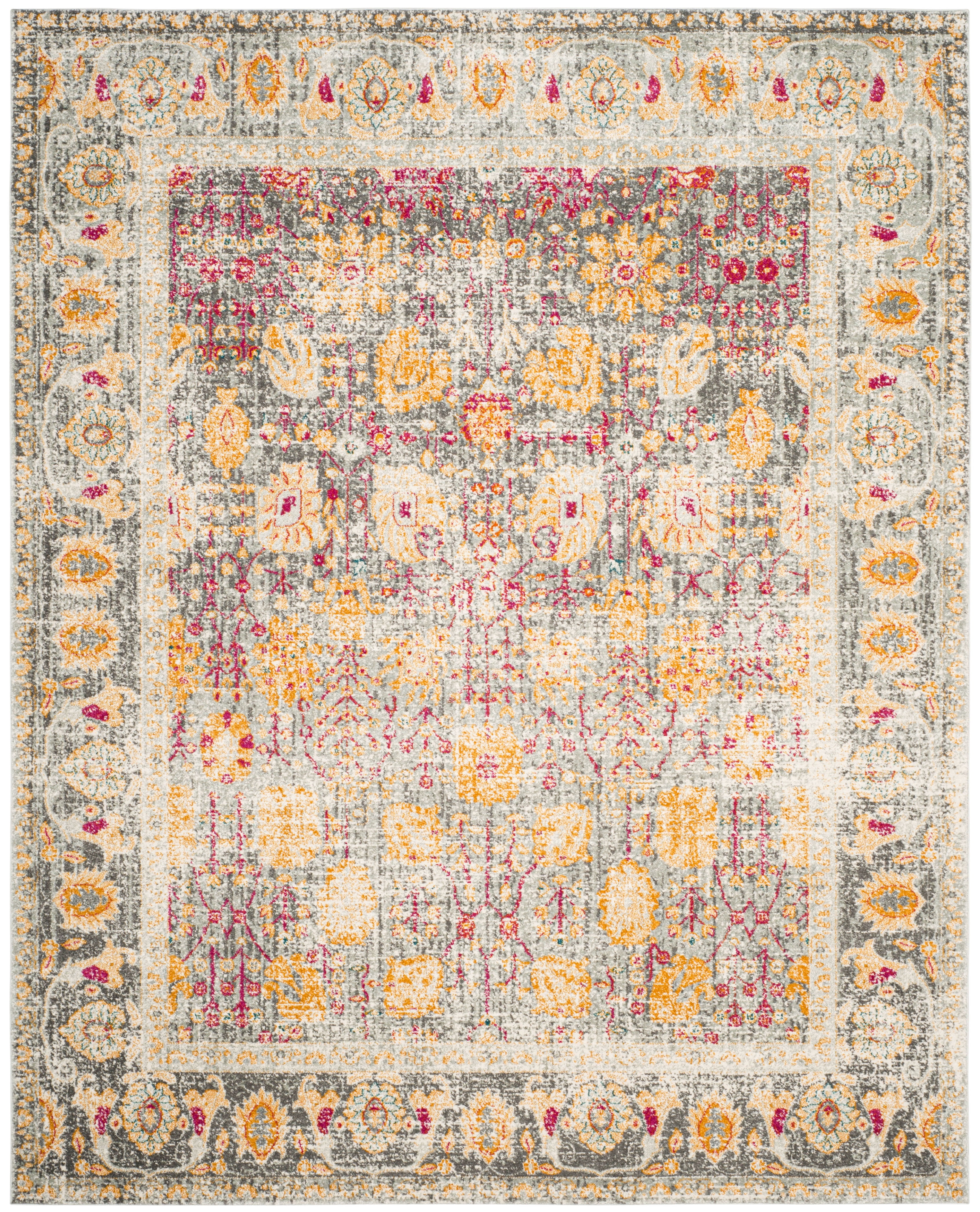 Safavieh Granada Blair Oriental Area Rug, Light Gray/Multi, 9' x 12'