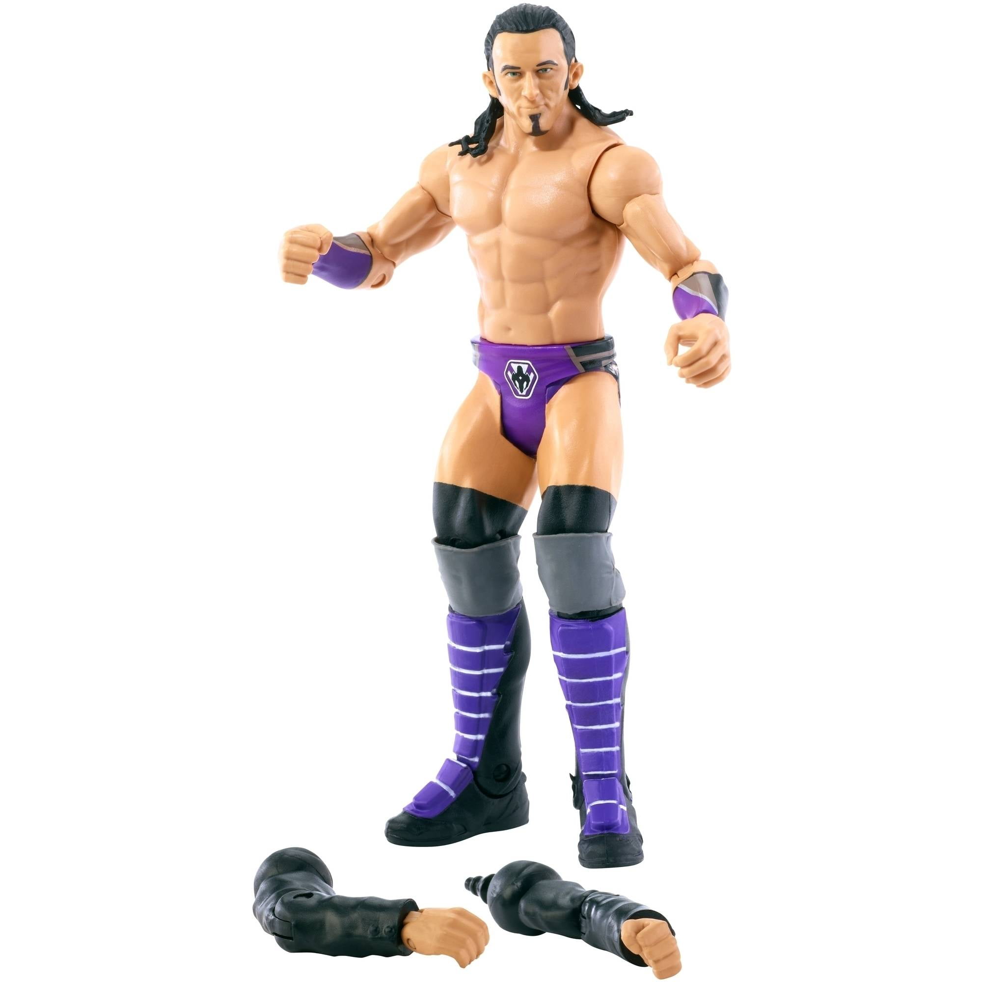 Toy WWE Wrestling Heroes Fight Super Star Alberto Del Rio Mexico Mattel Ages 6 
