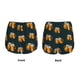 thumbnail image 3 of Balery Beer Pantalones cortos deportivos para mujer con forro y dos bolsillos, elásticos, para entrenamiento, gimnasio, yoga-Small, 3 of 7