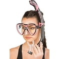 thumbnail image 5 of Cressi Ikarus Mask with Orion Semi-Dry Snorkel Combo, 5 of 5