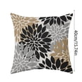 thumbnail image 3 of Floral Block Print Pillow Covers , Vintage Flower Pattern Decorative Throw Pillowcases Outdoor Farmhouse Cushion Covers Fall Rustic Sofa Couch Bed Decor Essential For Every Household, 3 of 5