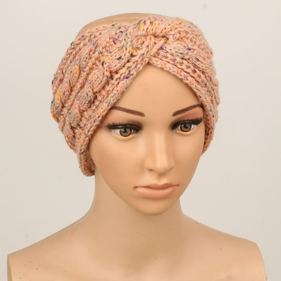 Multicolor Headband for Women AddHair Color Point Casual Solid Outdoor Splice Crochet Knit Holey Headband