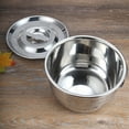 thumbnail image 3 of CIMAXIC 1pc Thicken Camping Stew Pot Non-stick Pot Home Kitchen High Capacity Cookware,7.8"X7.8"X4.53", 3 of 5