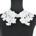 thumbnail image 2 of CAILDANL 1pcs Women's Fake Collar Detachabl Dickey Fake Collar Pearl Lace False Collar for Blouse Half Shirts Coat Clothing Supplies, White, 2 of 2