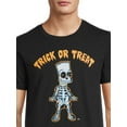 thumbnail image 4 of Simpsons Halloween Men's Bart Tricks Graphic Tee Shirt, Sizes S-3XL, 4 of 5