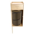 thumbnail image 5 of Commercial Trash Can, Cabinet Trash Can Free Standing Trash Can Hidden Design Trash Can Storage Trash Can, Trash Receptacle with Trash Bag, 5 of 12