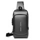 thumbnail image 5 of MABOTO Bolsa de un solo hombro, bloqueo impermeable - robo de hombres con cerradura con puerto USB - robo de cocho con impermeable - robo de cocho con bloqueo impermeable, 5 of 8