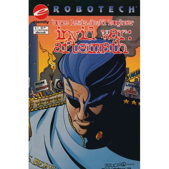 Robotech: Invid War Aftermath #1 VF ; Eternity Comic Book
