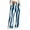Navy, variant on Women's High Waist Print Wide Leg Pants Boho Loose Casual Long Palazzo Fit Pants Trousers Coffee M