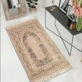 thumbnail image 4 of 70X110Cm Floral Area Rug - Non-Slip Living Room/Bedroom Carpet Clearance - Ciozy, 4 of 4