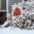 thumbnail image 4 of Briarwood Lane Poinsettia Jar Christmas Garden Flag, 4 of 4