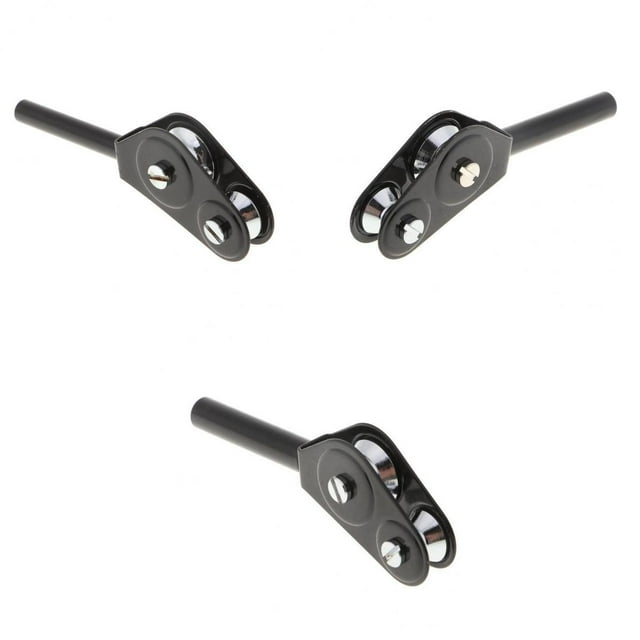 Guía de rodillos de caña de pescar shamjiam 3 piezas 3,5mm 4,5mm 5,5mm