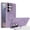 Lavender, variant on TECH CIRCLE for Samsung Galaxy S23+ Magnetic Case, Compatible with MagSafe/Wireless Charging, Camera Kickstand Protection, Slim Skin Hybrid PC+TPU Back Cover, Black