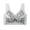 Grey, variant on Low Impact Compression Bra Sheer Lace Longline Everyday Sleep Workout Bra Push up Bralette for Sagging Breasts (Pink, 3XL)