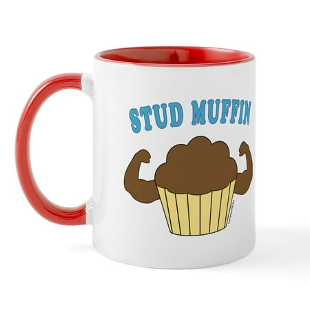 

CafePress - Stud Muffin 2 Mug - 11 oz Ceramic Mug - Novelty Coffee Tea Cup