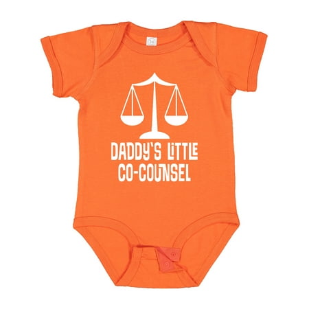 

Inktastic Lawyer Daddys Little Co Counsel Boys or Girls Baby Bodysuit
