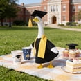 thumbnail image 2 of 2026 Graduation Goose Outfits for Porch,23 Inch Lawn Goose Statue Graduation Gown & Cap Suit,Outdoor Patio Yard Lawn Garden Art Decoration, 2 of 9