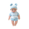 thumbnail image 2 of 12 Inch Soft Sound Doll with Accessories Set,PVC Simulated Lovely Doll,360° Limbs Rotation Design,Nurturing Skill Training Toy,Lightweight Portable Companion,Interactive Festival Birthday Gift, 2 of 6