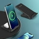 thumbnail image 4 of Cargador Inalámbrico Vertical 20W 2 En 1 Sunnimix para IPhone 12 carga rápida negro, 4 of 8