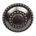 thumbnail image 3 of GlideRite 1-3/8 in. Round Double Ring Beaded Cabinet Knob, Brushed Pewter, 3 of 5