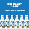 thumbnail image 3 of Hint Coconut Flavored Water, 16 fl oz, 12 Pack Plastic Bottles, 3 of 12