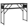thumbnail image 4 of vidaXL Console Table with Shelf Behind Sofa Desk Furniture Engineered Wood, 4 of 6