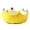 Yellow, variant on 6.7In Ceramic Fruit Bowl Crown Shaped Storage Bowl Countertop Candy Holder For Kitchen Living Room Tabletop(Orange-17.5Cm)