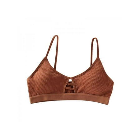 

Topumt Women Cotton Hollow Breathable Bra