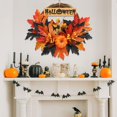 thumbnail image 3 of Coronas de otoño de 40 cm, corona de otoño, corona grande de granja de otoño, para decoración de puerta de casa de Halloween, Acción de Gracias, 3 of 4