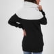 thumbnail image 4 of Puntoco moda mujer manga larga frente abierto ropa de abrigo suelta blusa sólida abrigo Tops bolsillos blusa liquidación Puntoco Puntoco-5994, 4 of 7