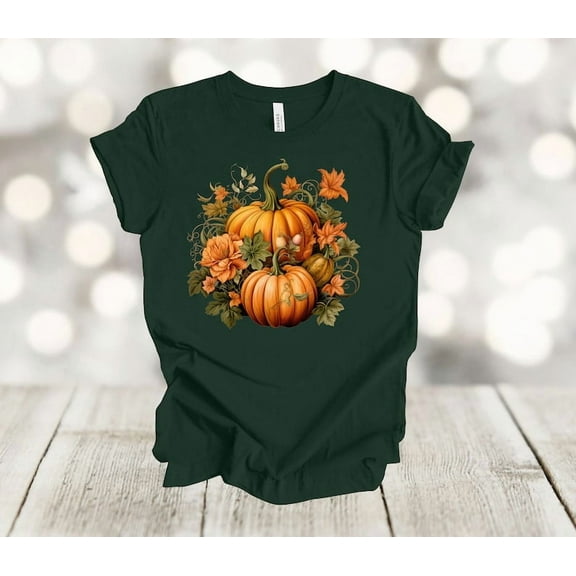 Fall Shirt, Pumpkins, Fall Leaves, Pumpkin Patch, Pumpkin Picking, Premium Soft Unisex Tee, 2x, 3x, 4x Plus Sizes Available