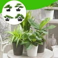 thumbnail image 2 of Moyic Faux Tree Planta artificial Verde Mano de obra fina Accesorios para el hogar Decoración de jardín Oficina Sala de estar Calcomanía para el Decoración tipo 3 Moyic HA083962-03, 2 of 6