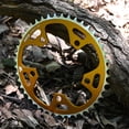 thumbnail image 5 of WFS Pulsar Chainring 44T 1/8" 110mm Old School BMX Single Speed Fixie , Gold # WFS3075, 5 of 6