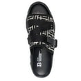 thumbnail image 3 of Balmain Men's Ulysse Monogram Slide Sandals in Black, 3 of 5