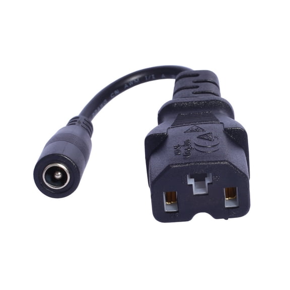 15cm Length DC5.5x2.1mm Female to 5525/8016/C13/XLR Adapter Cable Cord for Solar Devices and LED Light Fan