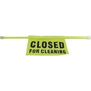 Impact Products IMP9175ICT Closed for Cleaning Safety Pole Forest Green by Impact Products LLC