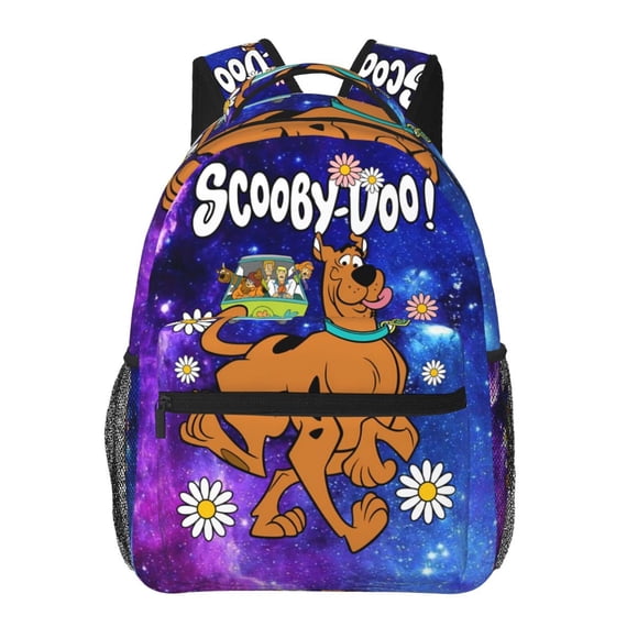 Scooby-Doo Backpack Lightweight Bookbag Casual Daypack For Women Men Travel Laptop Bag Multifunctional Bag