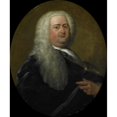 thumbnail image 3 of Dionys van Nijmegen 12x14 Black Modern Framed Museum Art Print Titled - Portrait of Adriaen Paets, Director of the Rotterdam Chamber of the Dutch East India Company, Elected 1734 (1734 - 176, 3 of 5