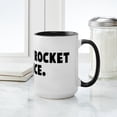 thumbnail image 4 of CafePress - It Is Not Rocket Science Large Mug - 15 oz Ceramic Large White Novelty Mug, 4 of 4