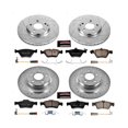 thumbnail image 3 of PowerStop Front and Rear Z23 Evolution Sport Carbon-Fiber Ceramic Brake Pad and Drilled & Slotted Rotor Kit Fits: MERCEDES-BENZ Select Models K4519, 3 of 10