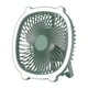 thumbnail image 1 of Ventilador de escritorio, lámpara de escritorio, ventilador eléctrico silencioso y fácil de transportar, miniventilador recargable, ventilador, 1 of 9