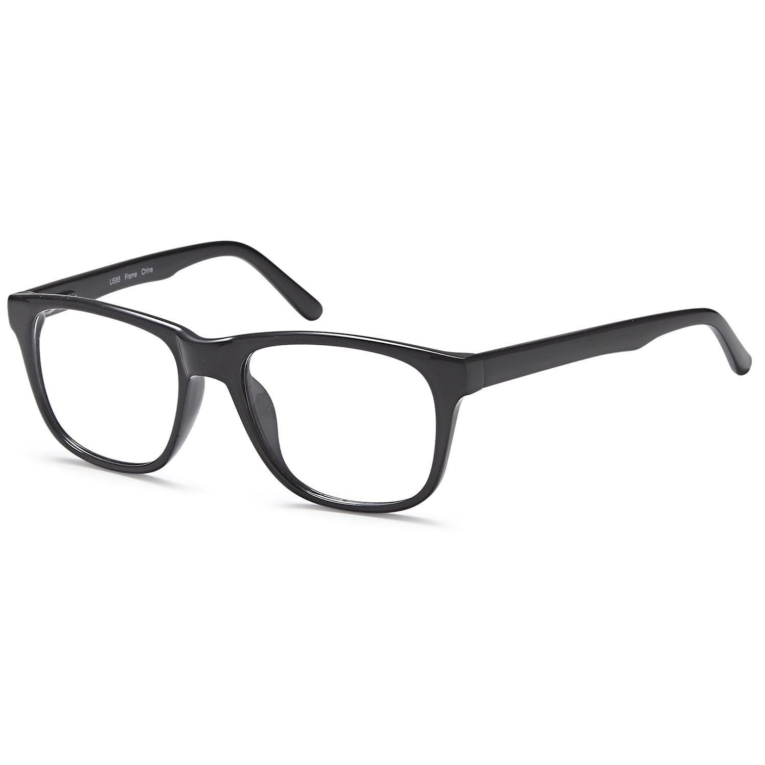 Men's Eyeglasses 52 19 140 Black Plastic
