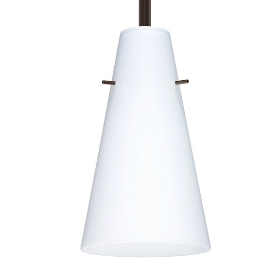 Besa Lighting 1TT-412407-LED-BR Cierro Pendant Bronze