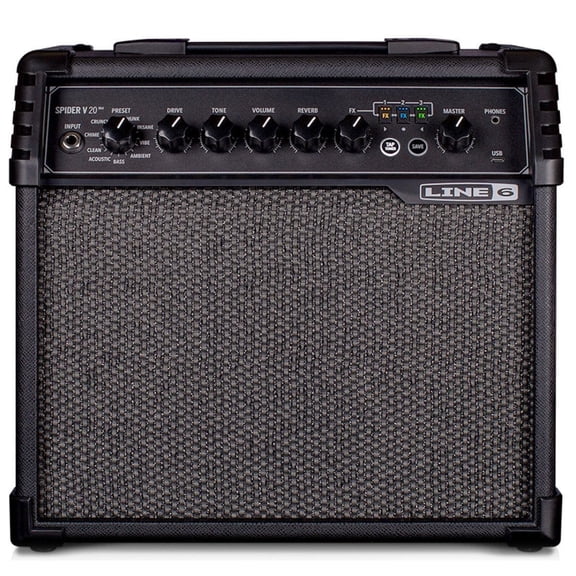 Line 6 Spider V 20 MkII 20-Watt 1x8" Guitar Combo Amplifier