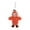A, variant on Ugly Cute Plush Keychain, 5.9 Inch Fuzzy Animal Doll with Movable Arms and Funny Faces, Perfect Bag Charm for Backpacks, Keys, and Pencil Cases