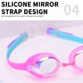 thumbnail image 6 of Nkmbld Anti-Fog Swimming Goggles, Crystal Clear Vision with Soft Silicone Seal for Adults, Teens, Boys and Girls, Pink, 6 of 8