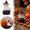 Gray, variant on Cute Halloween Resin Statue Ornaments, Owl Pumpkin Ghost Figurines, Mini Decorations for Indoor Shelves Desk Display(Black,One Size)