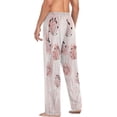 thumbnail image 5 of Dandelion Flower Men's Pajama Pants Lightweight Sleepwear Bottom Lounge Pants, 5 of 6
